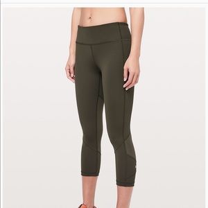 Pace rival crop army green. 72 HOUR SALE!